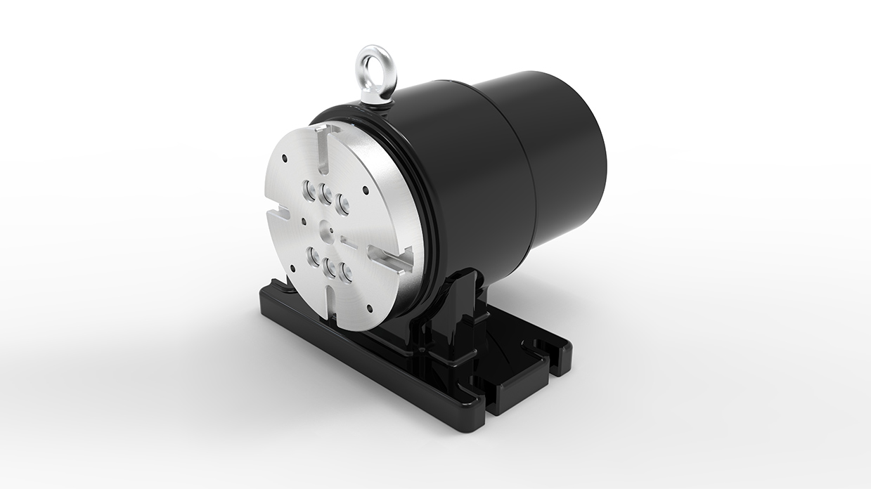 回转工作台回转中心的测量